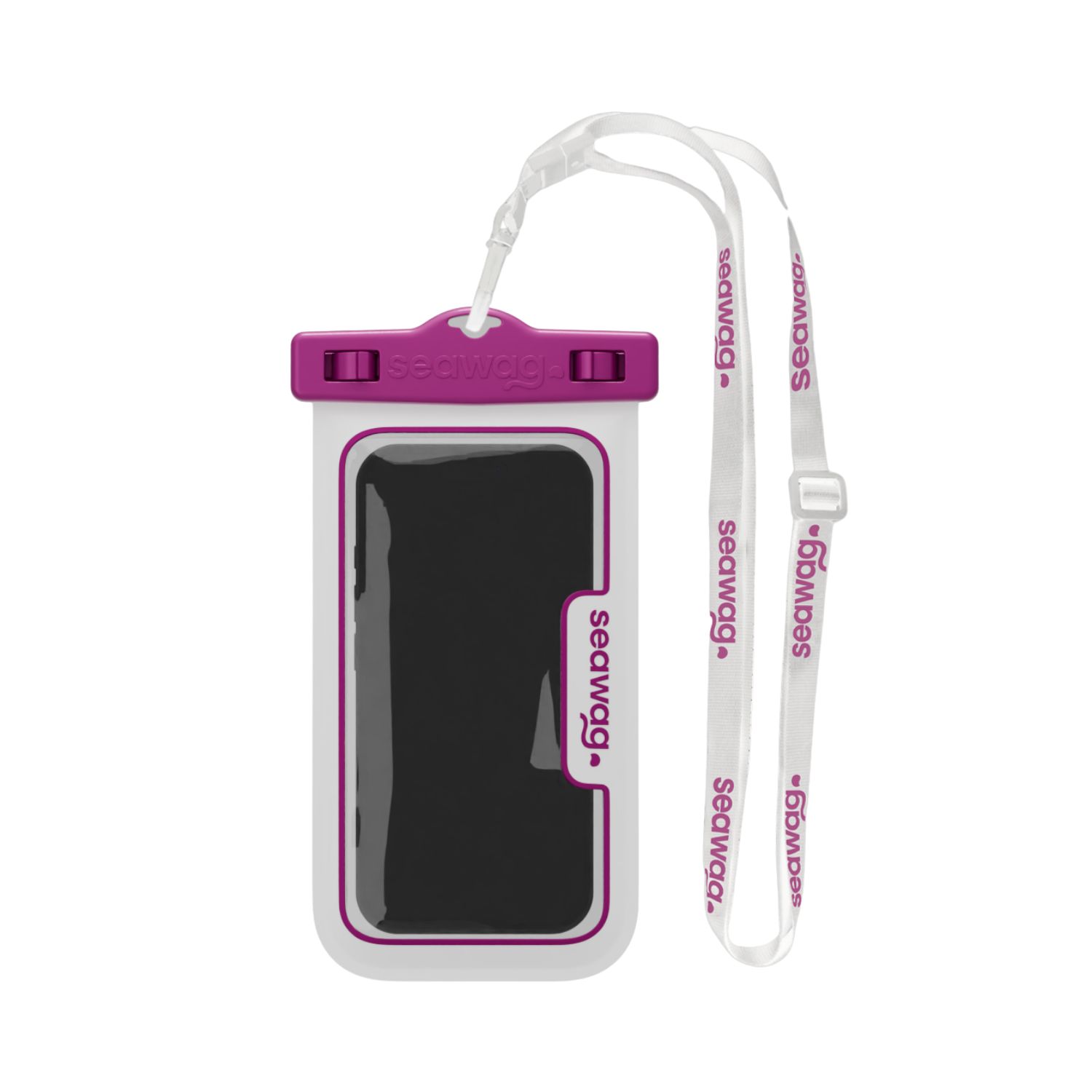 Seawag-Universal-Waterproof-Case-for-Smartphone-Purple-White-Online-Buy-India - Hey Jimmy